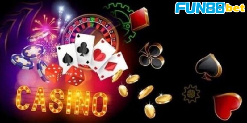 Các sòng bạc nổi bật có ở casino trực tuyến Fun88